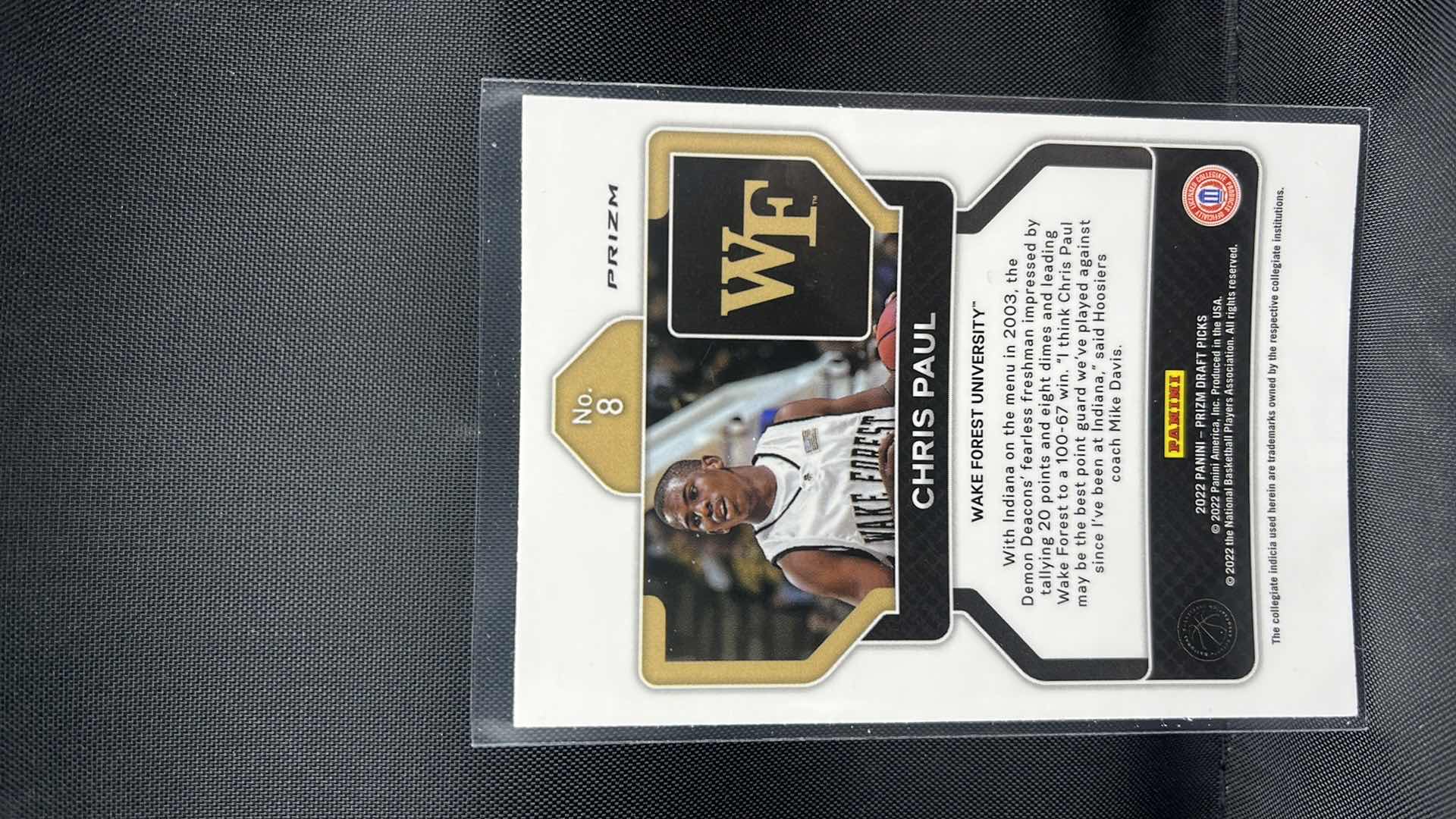 Photo 2 of 2022 CHRIS PAUL PANINI PRIZM 8