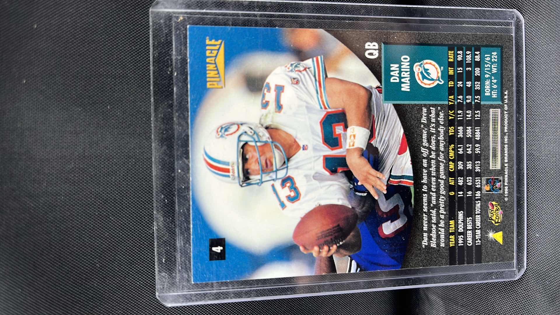 Photo 7 of Assorted mixed Dan Marino football cards