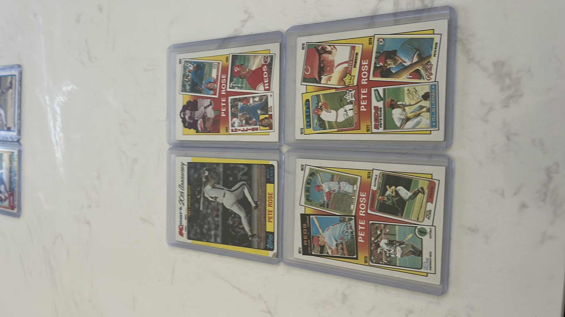 Photo 2 of Assorted Pete rose baseball cards