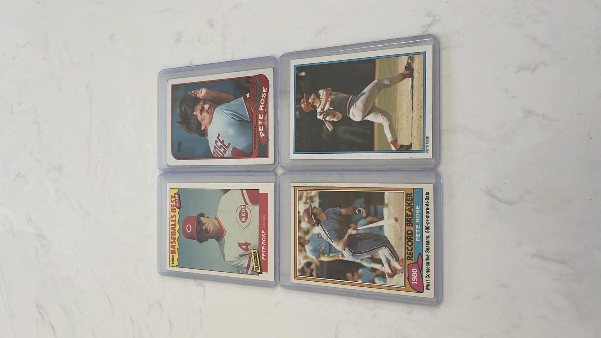 Photo 4 of Assorted Pete rose baseball cards