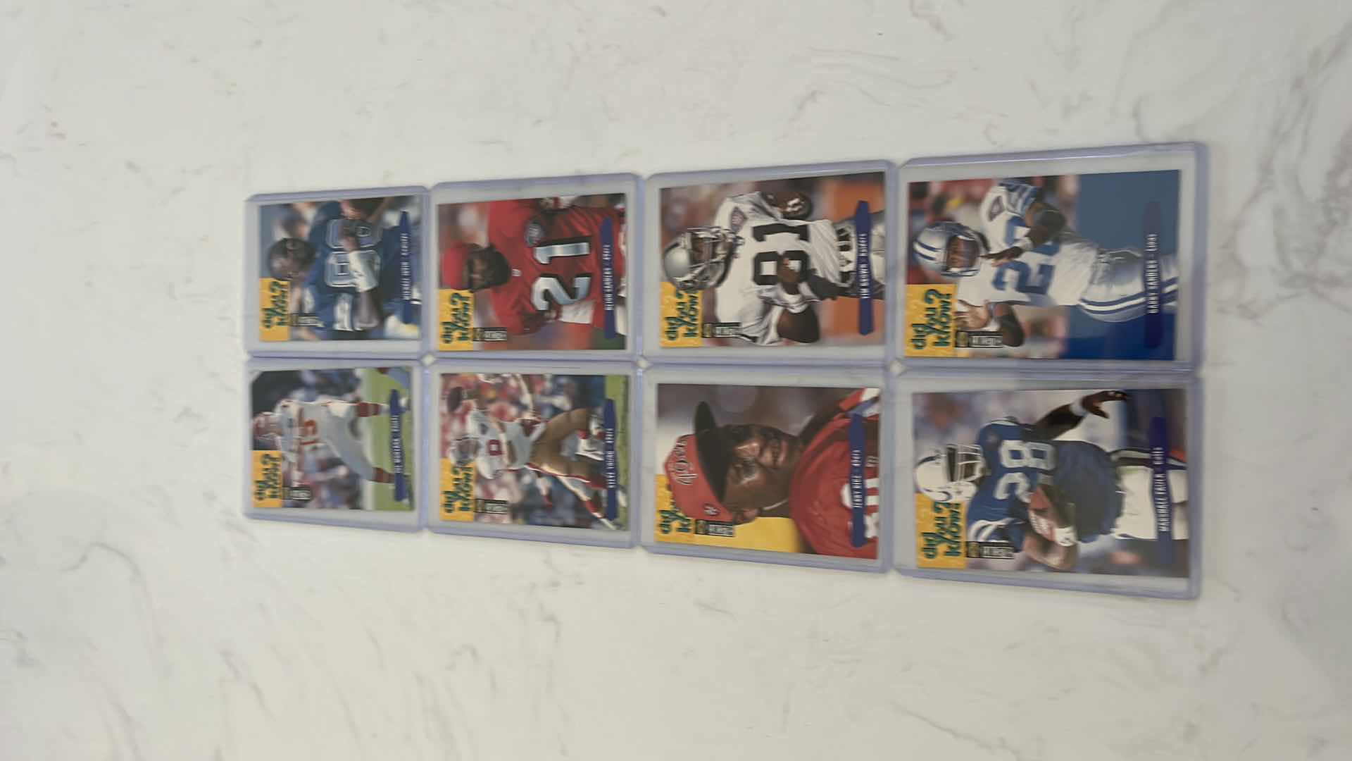 Photo 1 of Assorted did you know nfl cards