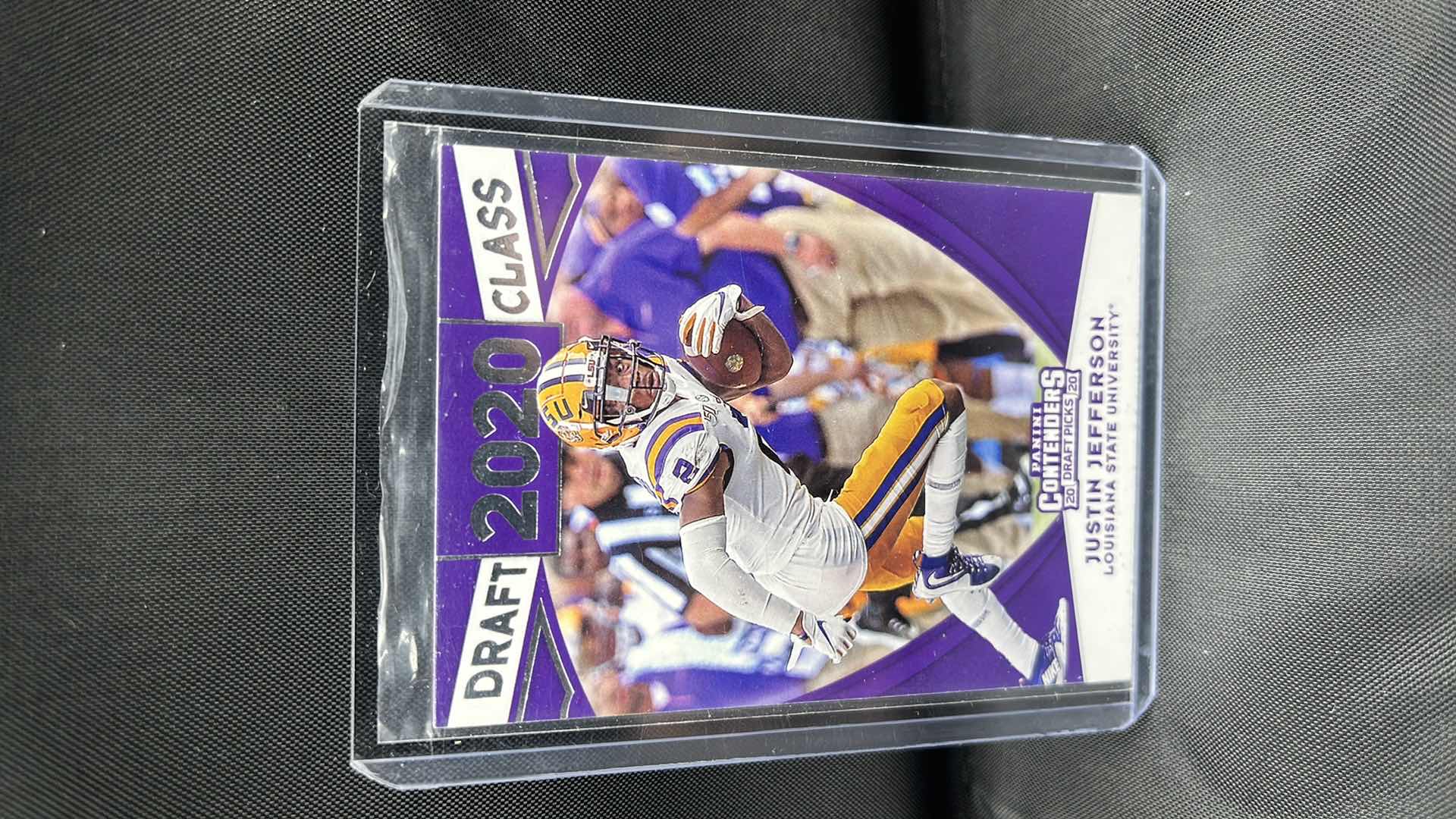 Photo 1 of 2020 panini contenders rookie Justin Jefferson 17