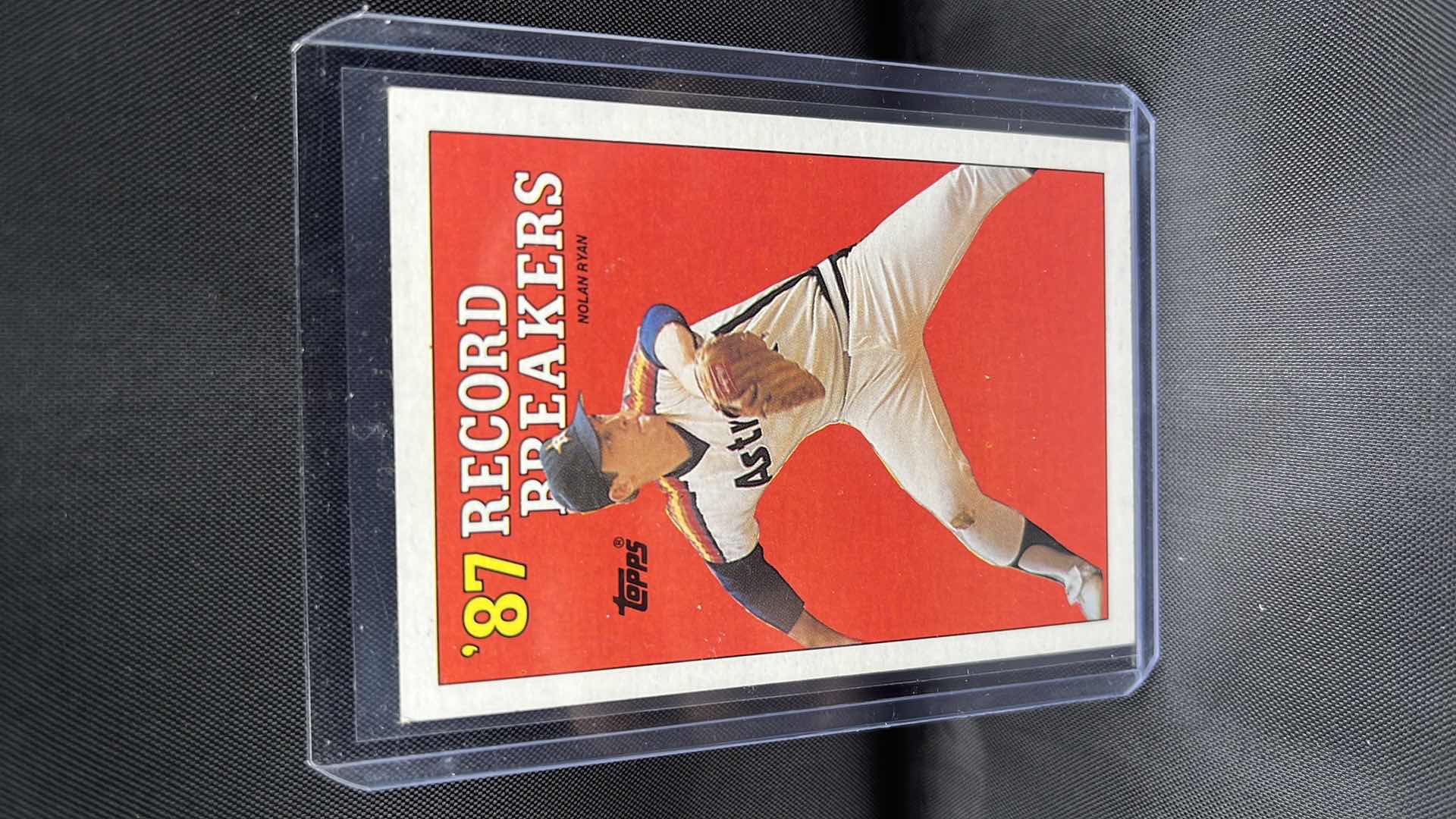 Photo 1 of 1988 topps record breakers Nolan Ryan 6