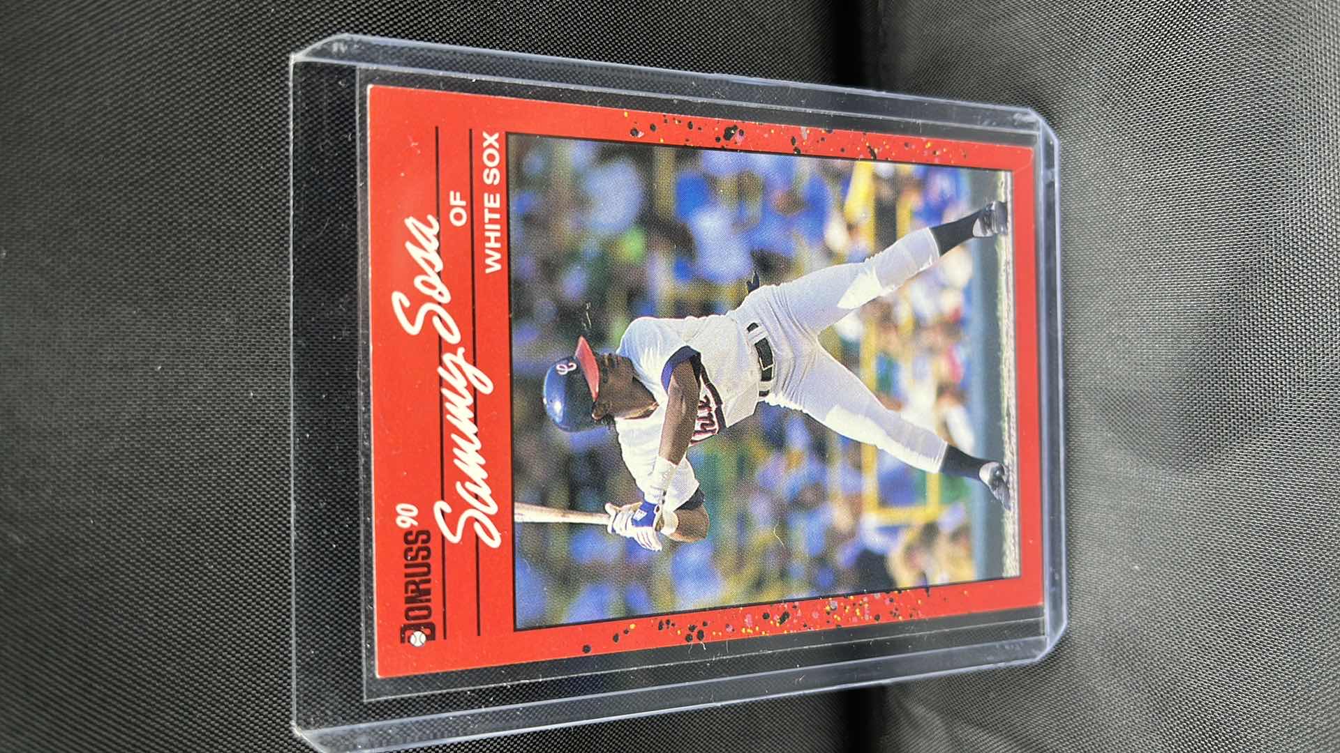 Photo 1 of 1989 leaf donruss Sammy sosa 489