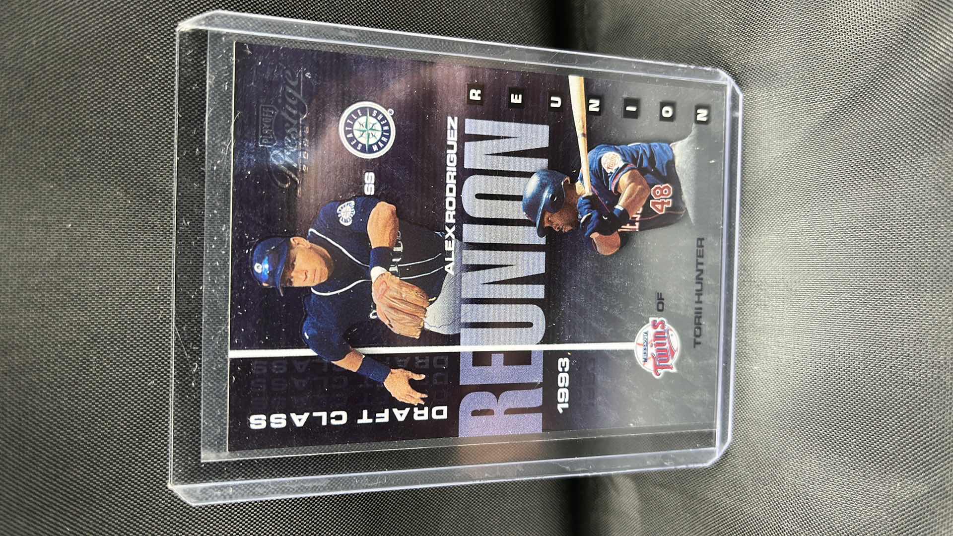 Photo 1 of 2003 playoff prestige 1993 draft class Alex Rodriguez and torii hunter DR-3