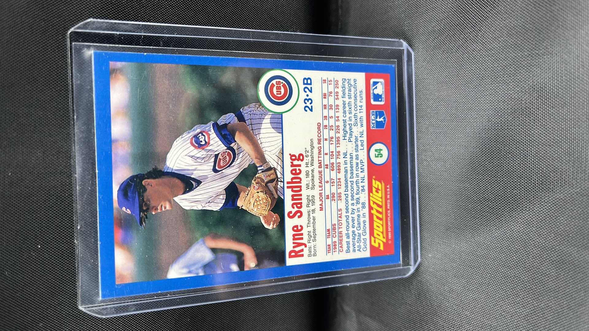 Photo 2 of 1990 sportflics ryne sandberg 23