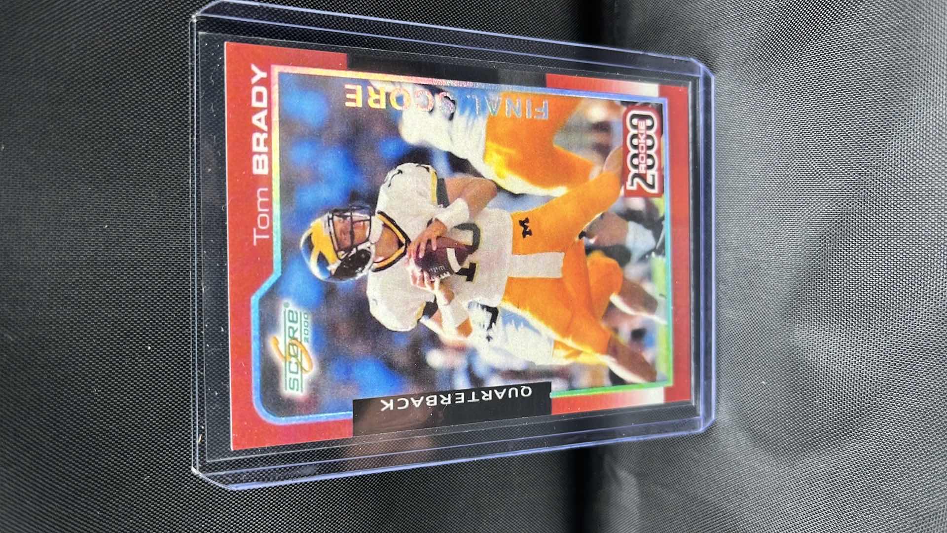 Photo 1 of 2000 score rookie Tom Brady 316