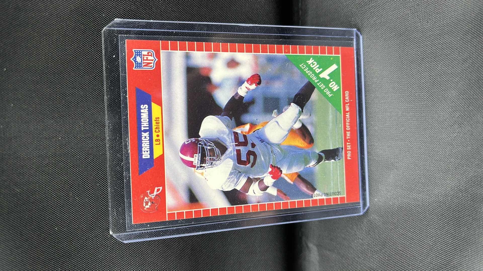 Photo 1 of 1989 pro set rookie Derrick Thomas 498