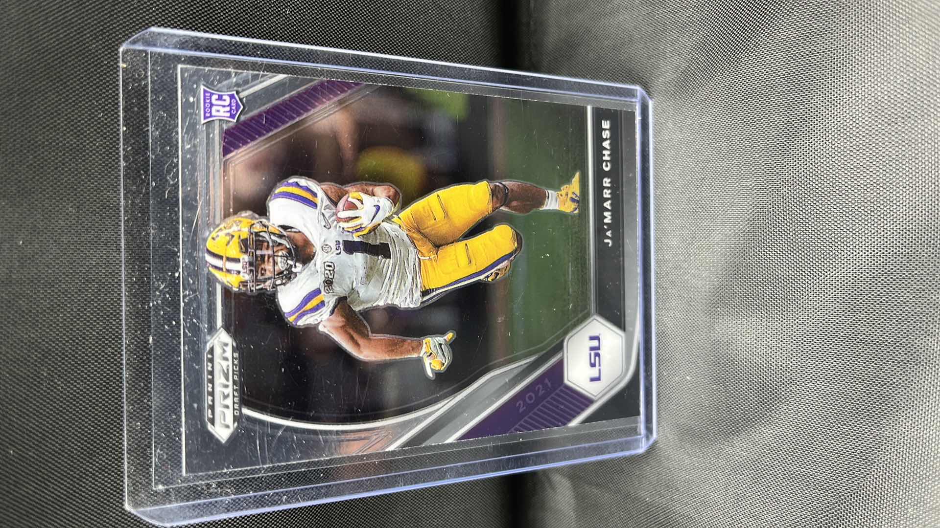 Photo 1 of 2021 panini PRIZM rookie ja’marr chase 112