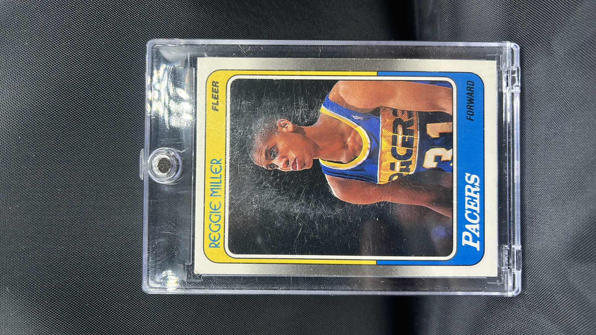 Photo 1 of 1988 fleer rookie reggie miller 57