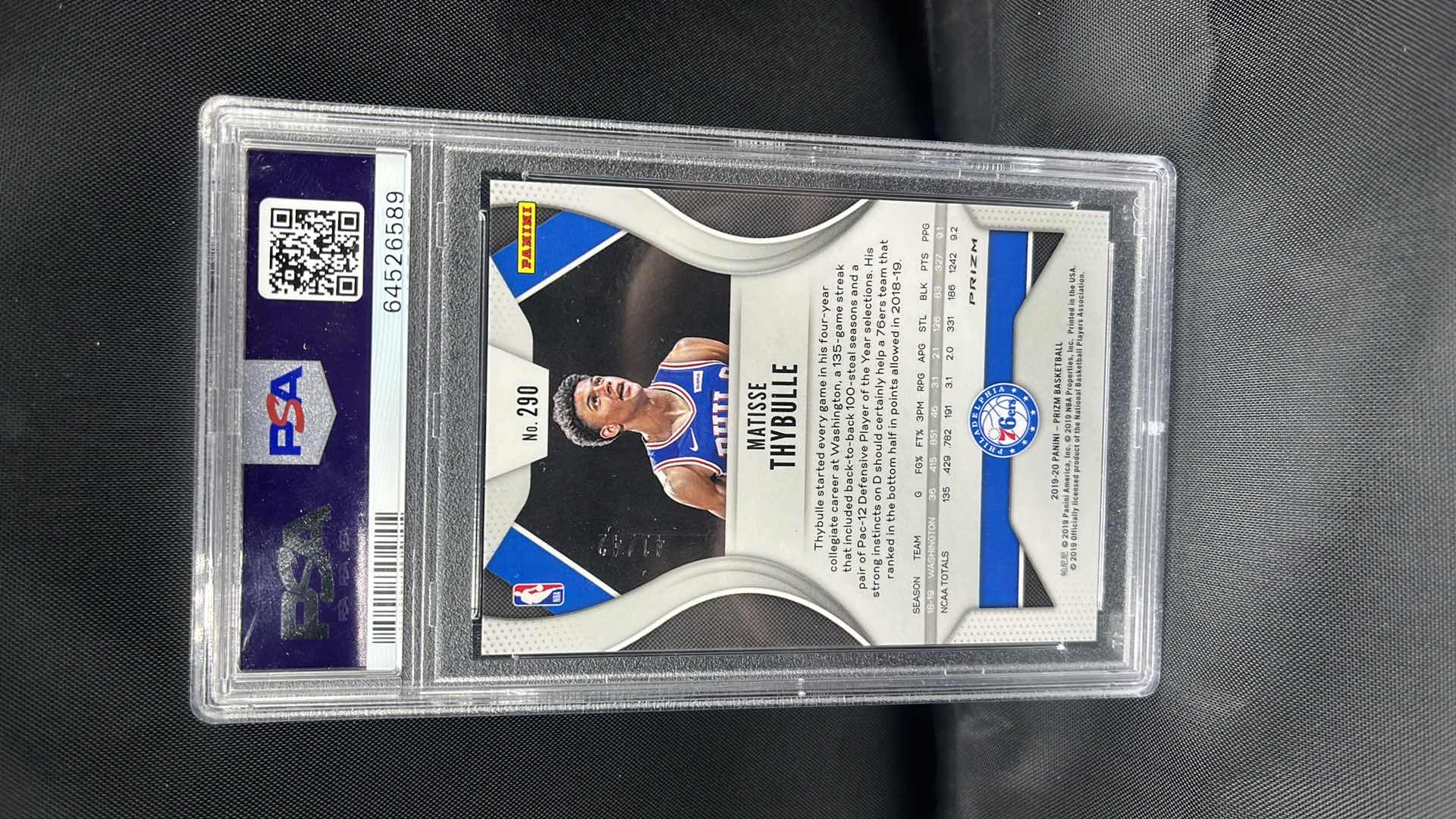 Photo 2 of 2019-20 panini PRIZM rookie Matisse thybulle 290