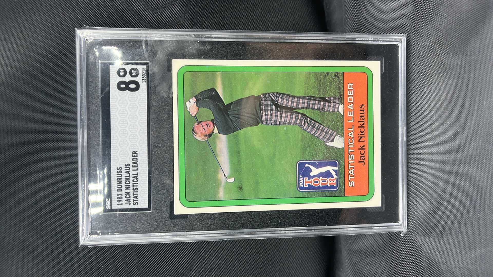 Photo 1 of 1981 donruss jack nicklaus mint 8