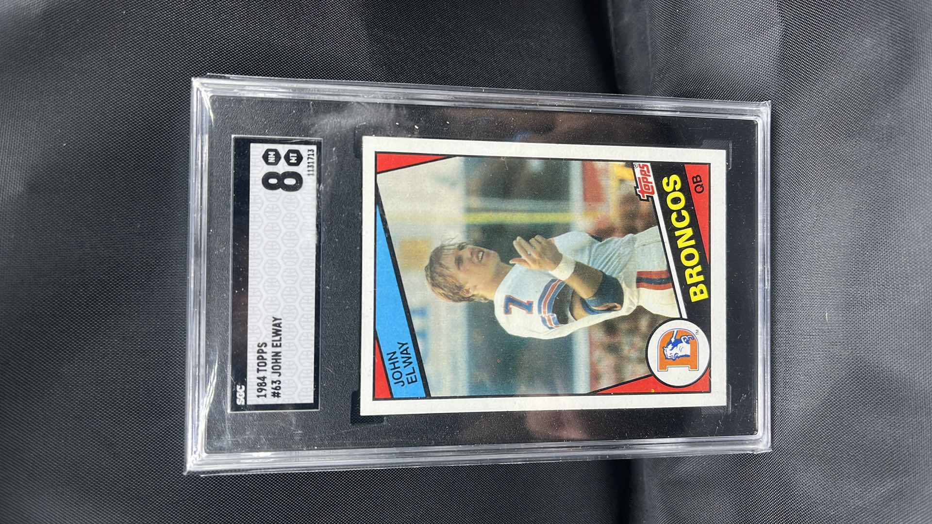 Photo 1 of 1984 rookie John elway 63 mint 8