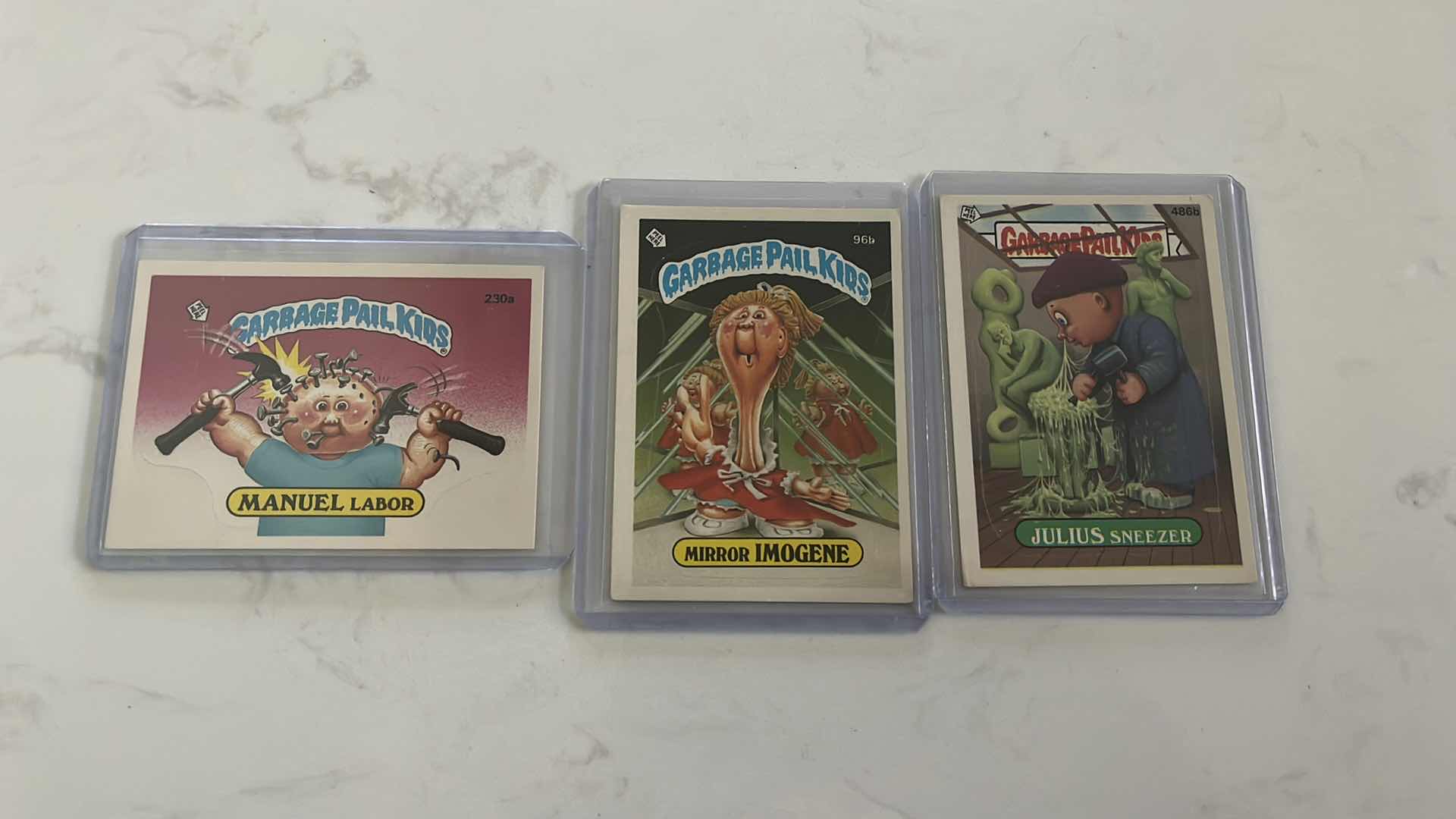 Photo 1 of Assorted garbage pail kids collectible sticker cards