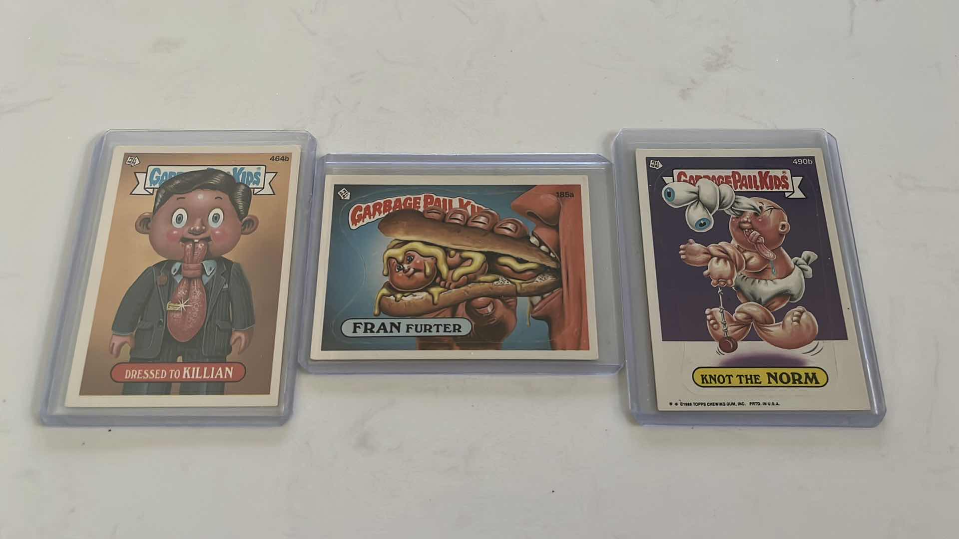 Photo 1 of Assorted garbage pail kids collectible sticker cards