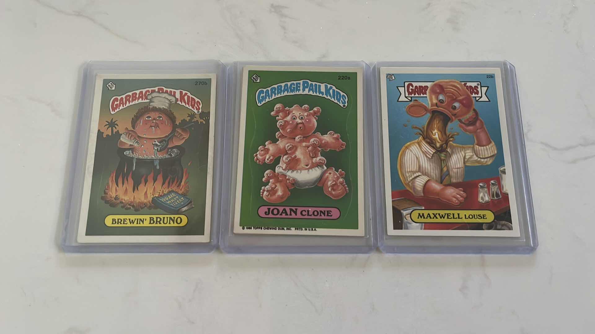 Photo 1 of Assorted garbage pail kids collectible sticker cards