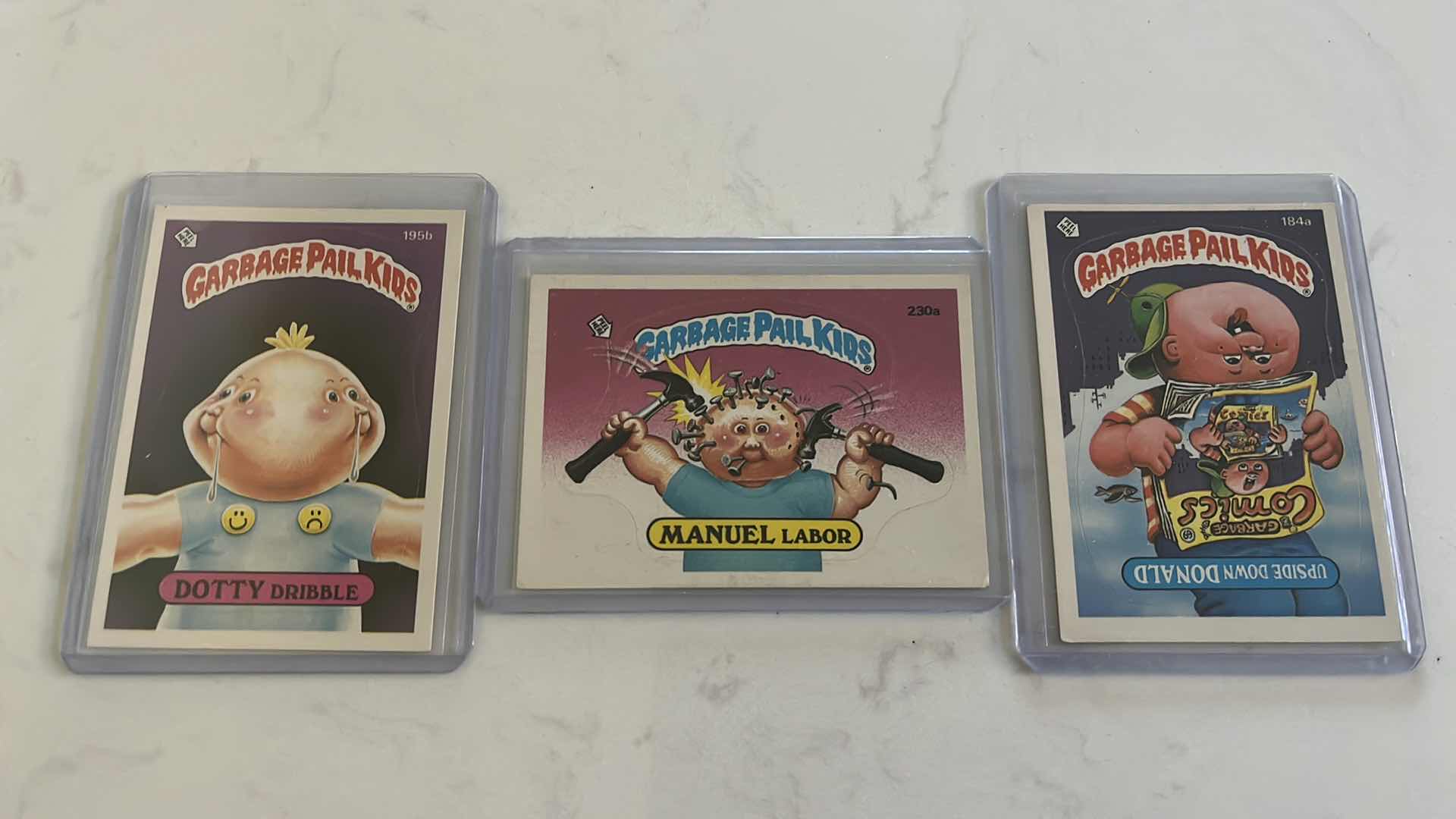 Photo 1 of Assorted garbage pail kids collectible sticker cards