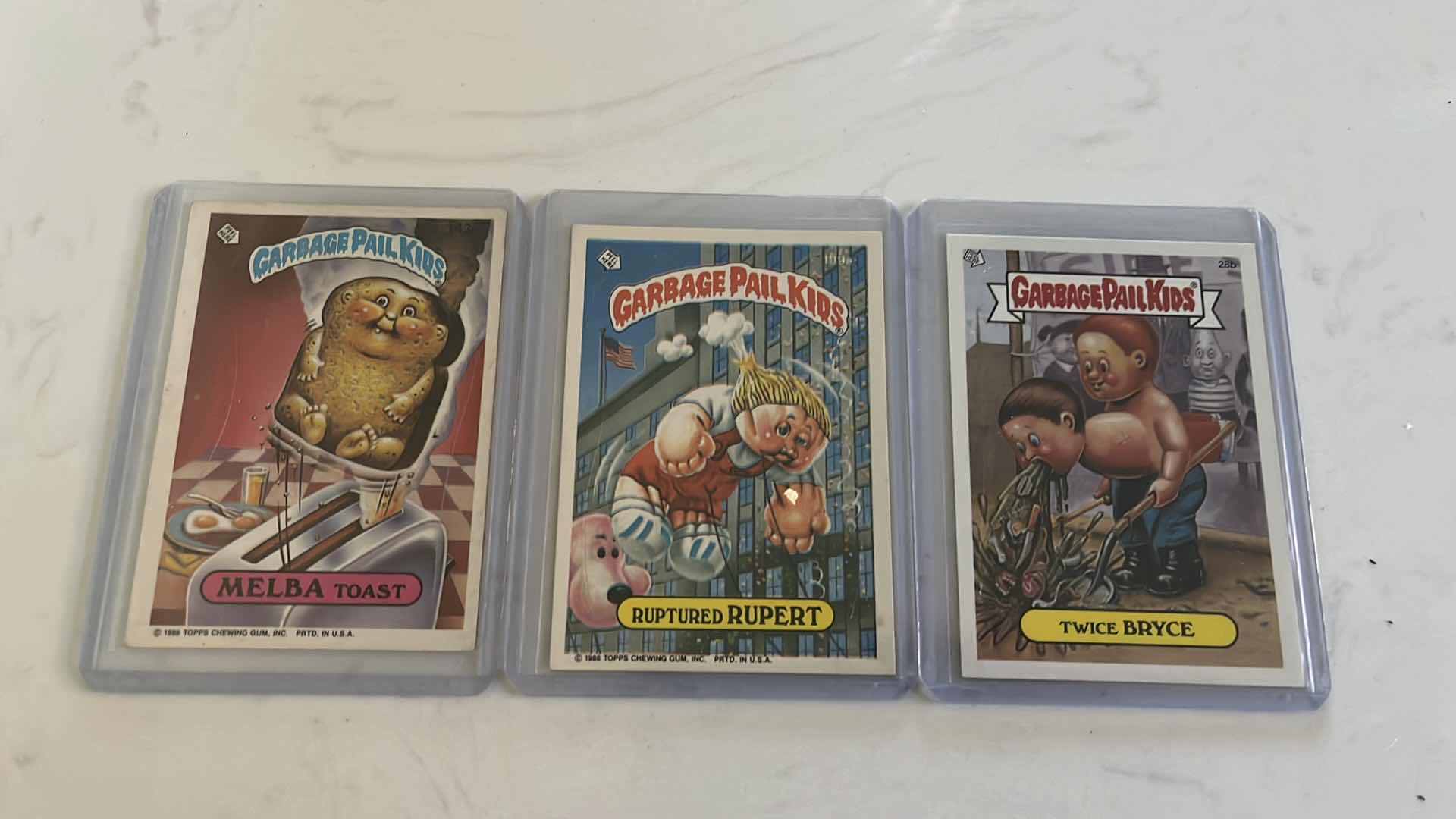 Photo 1 of Assorted garbage pail kids collectible sticker cards