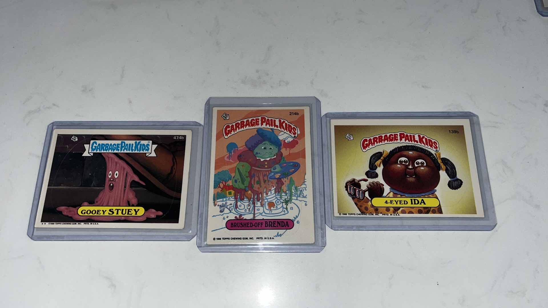 Photo 1 of Assorted garbage pail kids collectible sticker cards