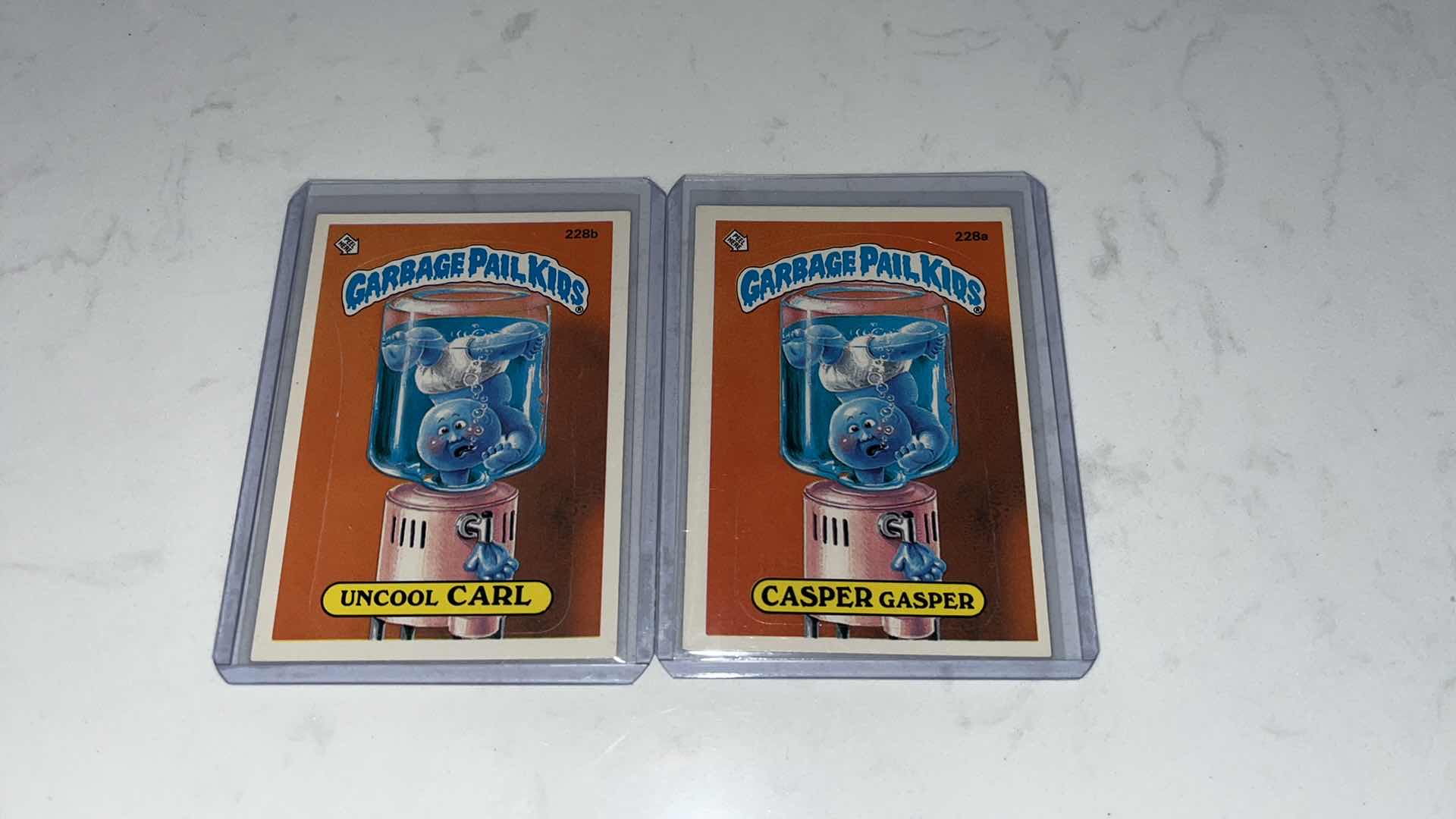 Photo 1 of Assorted garbage pail kids collectible sticker cards