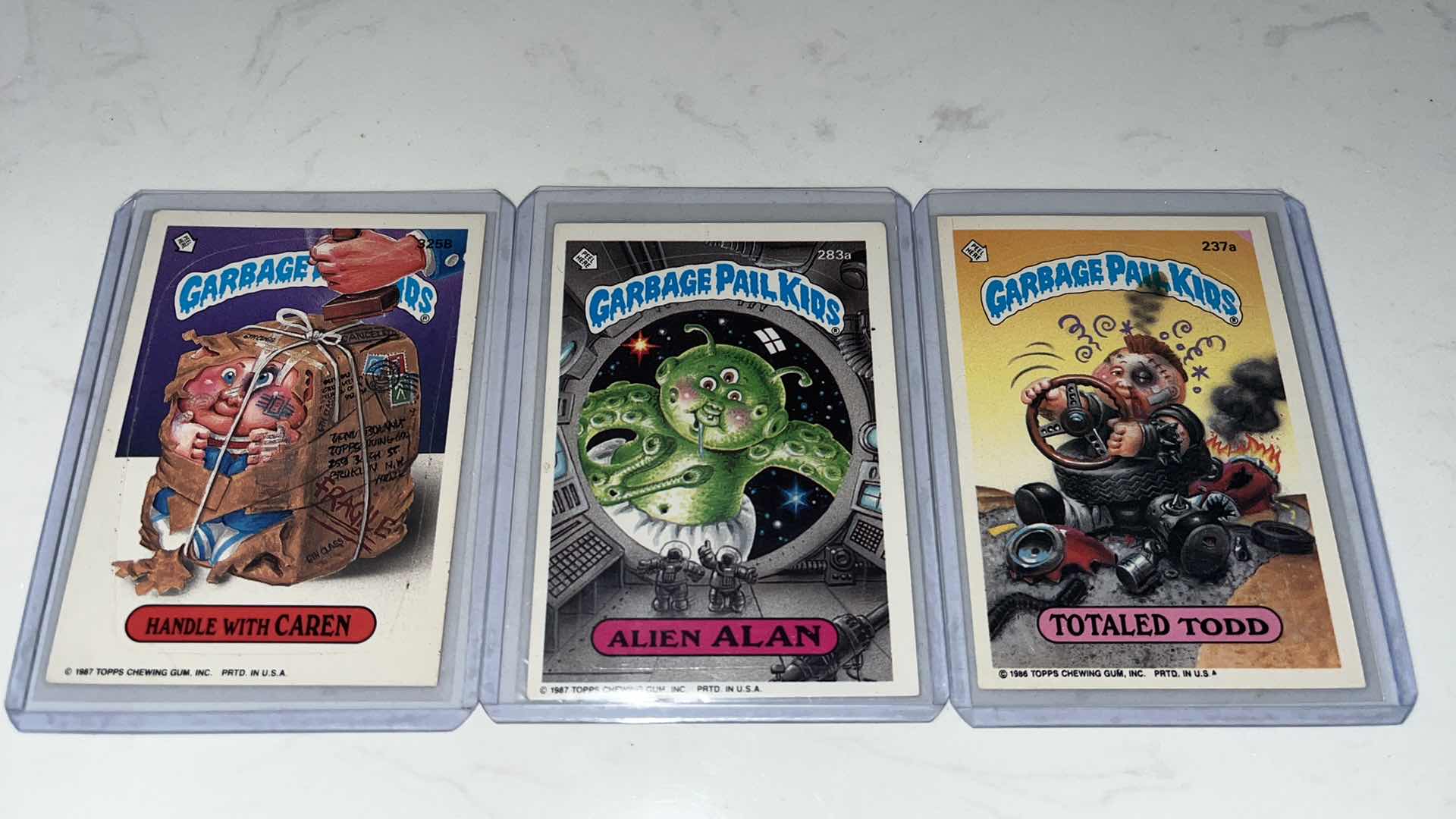 Photo 1 of Assorted garbage pail kids collectible sticker cards