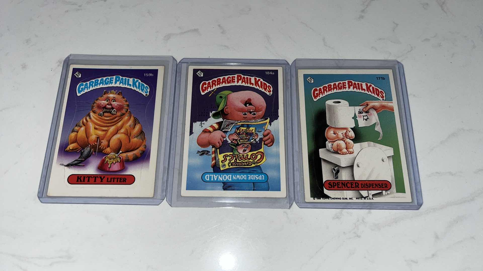 Photo 1 of Assorted garbage pail kids collectible sticker cards