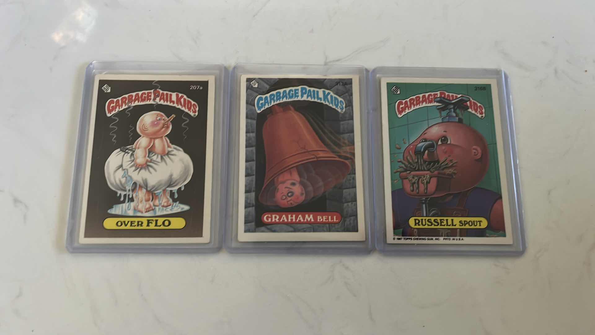 Photo 1 of Assorted garbage pail kids collectible sticker cards