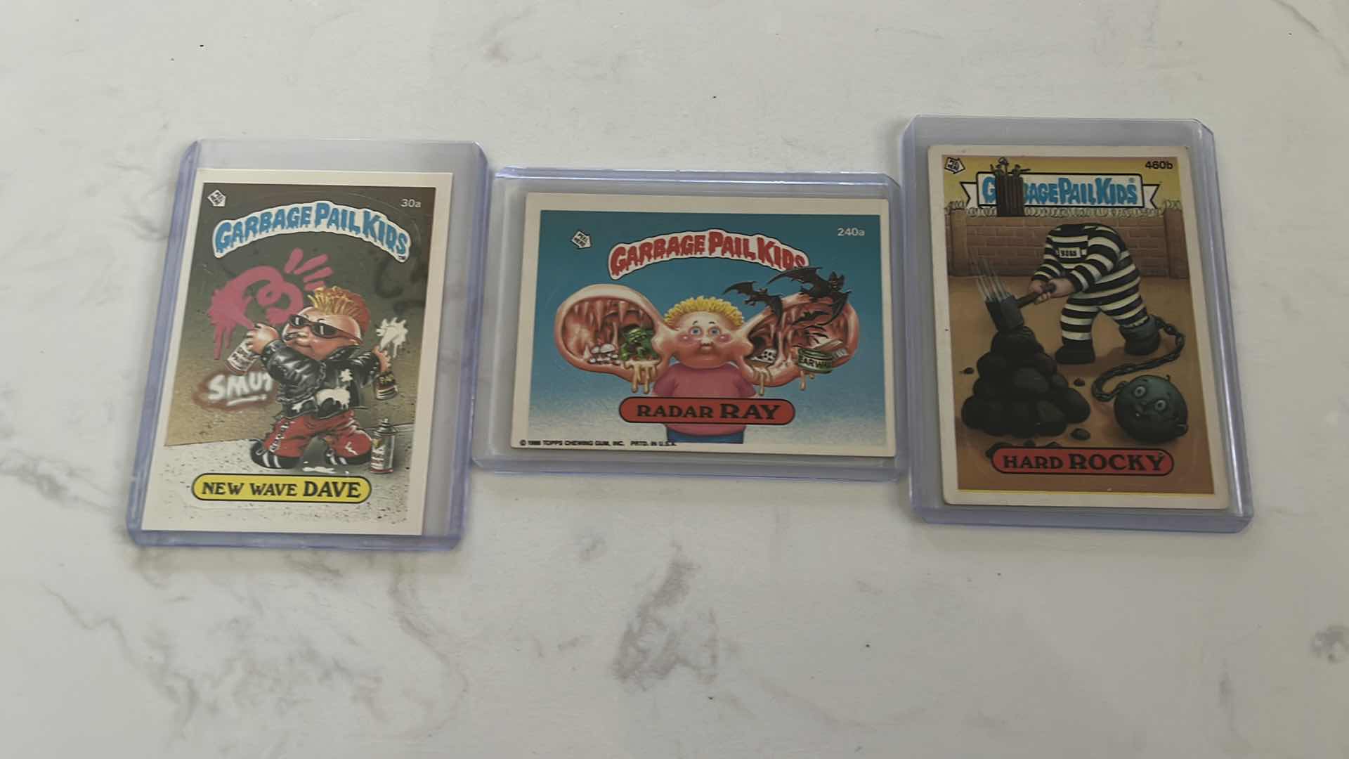 Photo 1 of Assorted garbage pail kids collectible sticker cards