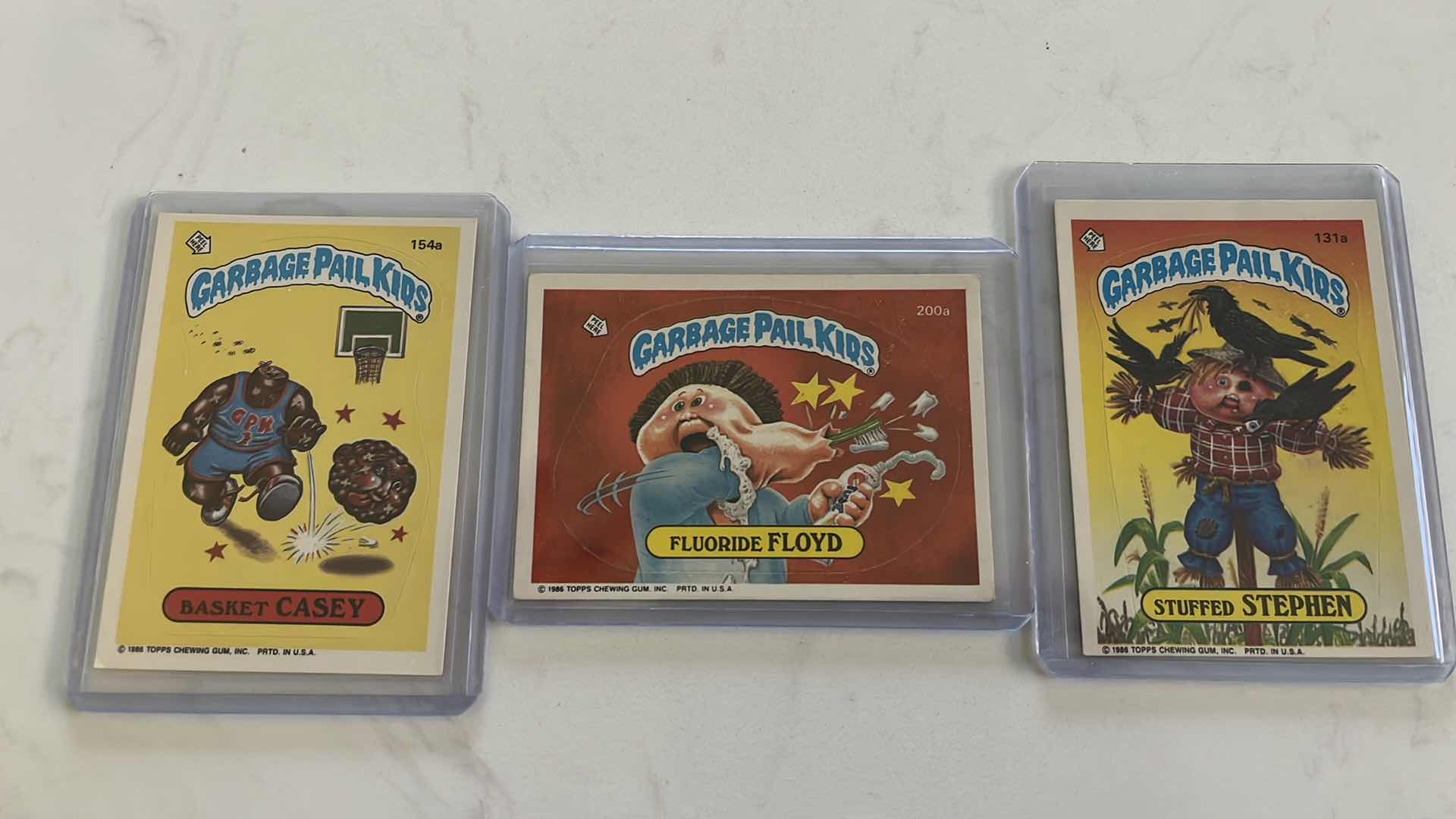 Photo 1 of Assorted garbage pail kids collectible sticker cards