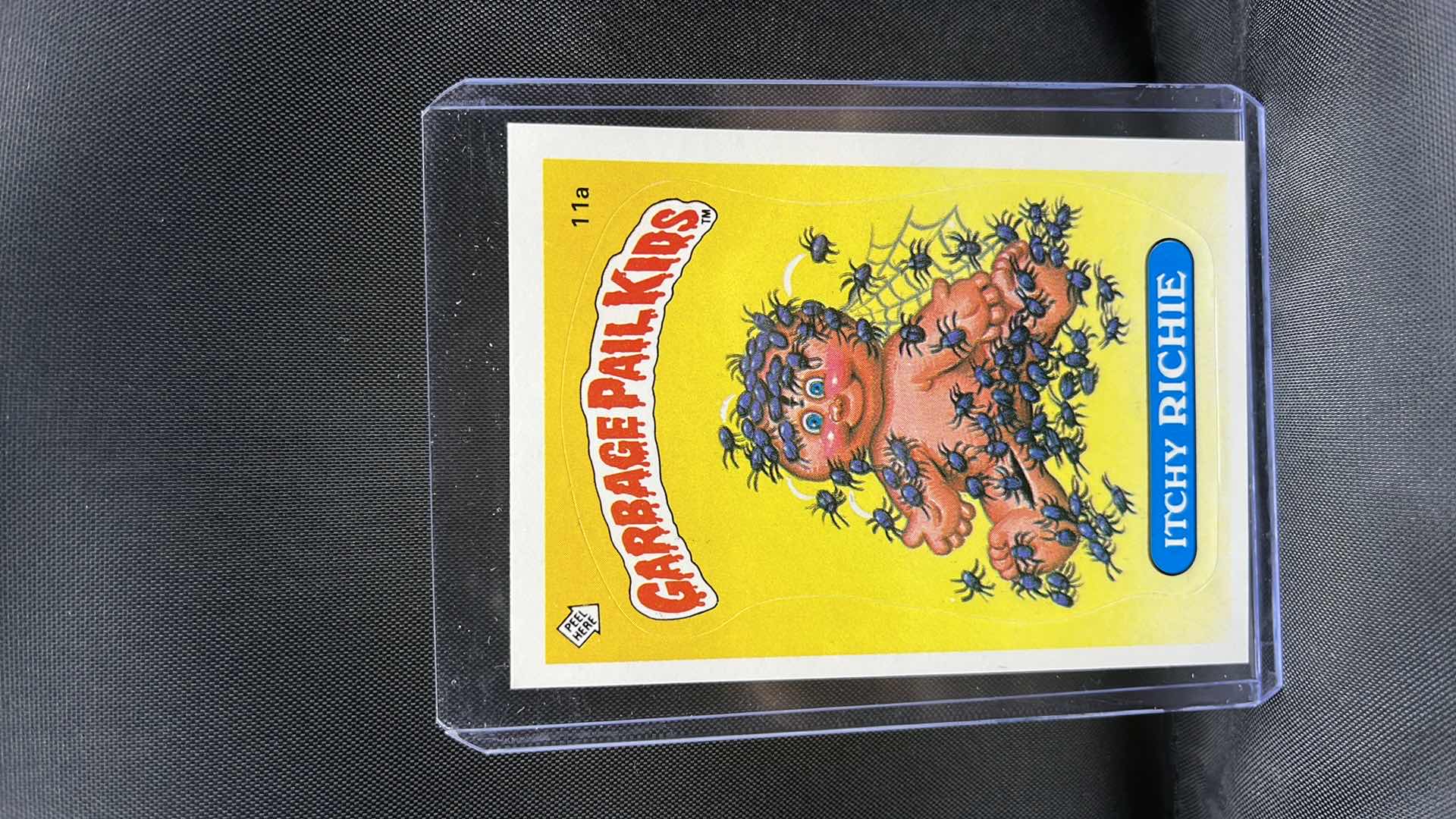 Photo 1 of 1985 Garbage Pail Kids OS1 #11a ITCHY RICHIE - Matte
