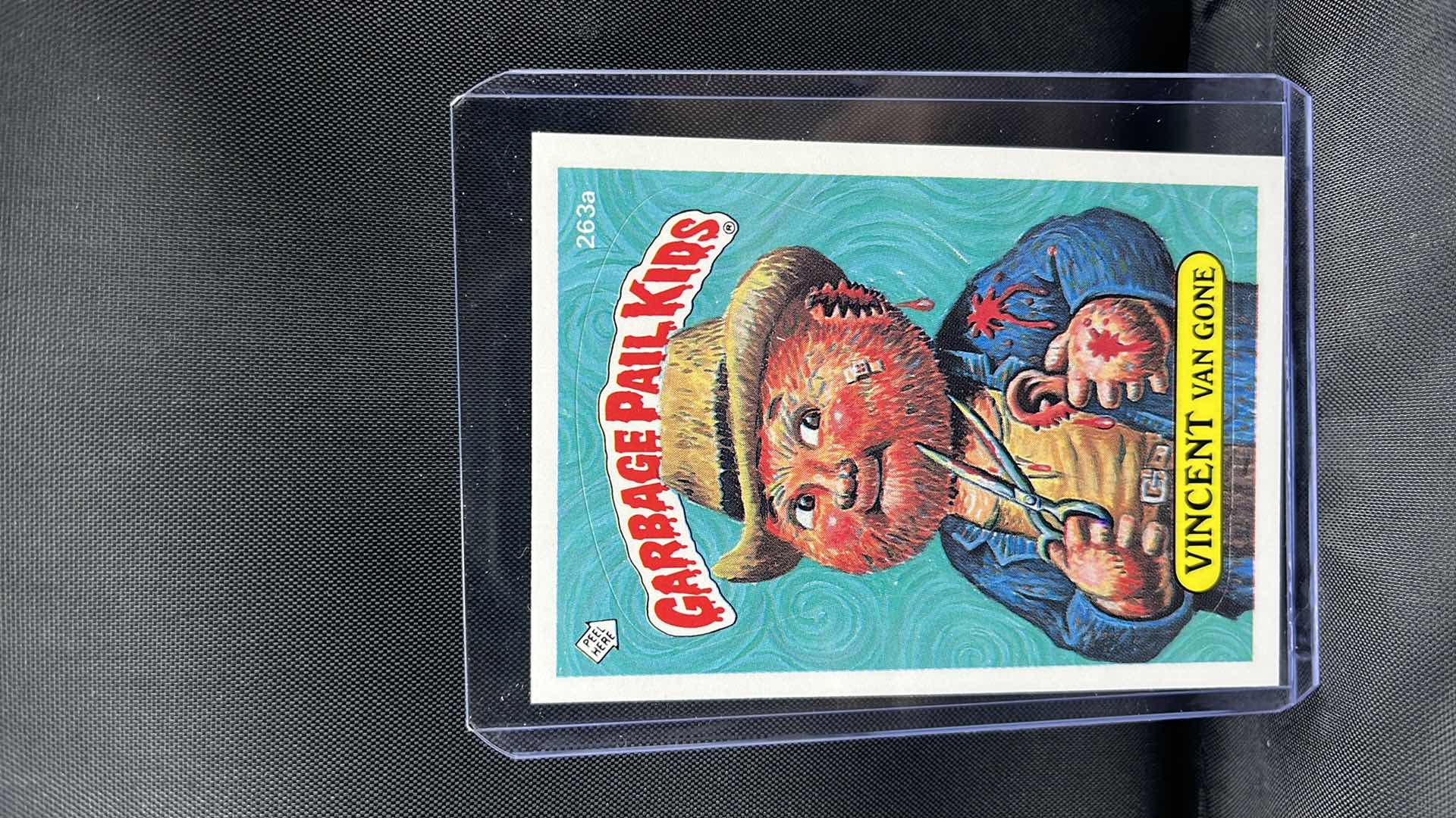 Photo 1 of 1987 TOPPS GARBAGE PAIL KIDS STICKERS VINCENT VAN GONE #263a