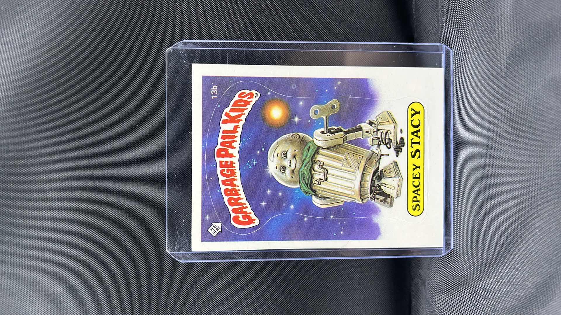 Photo 1 of 1985 TOPPS Garbage Pail Kids spacey Stacy 13b