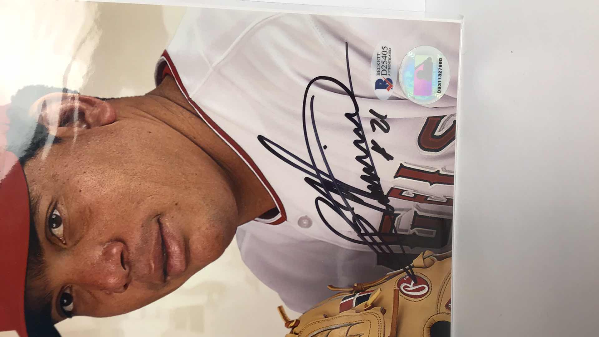 Photo 2 of BARTOLO COLON SIGNED BECKETT AUTHENTIC 8X10 PHOTOGRAPH D25405*