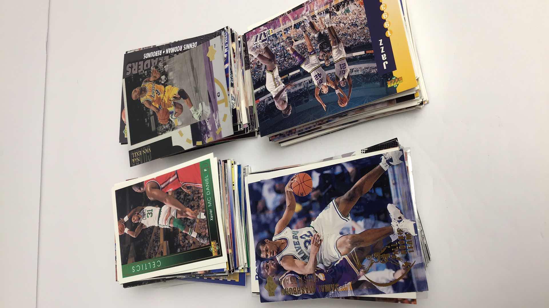 Photo 1 of $50 LOT OF APPROX 200 UPPER DECK NBA 1990S CARDS*