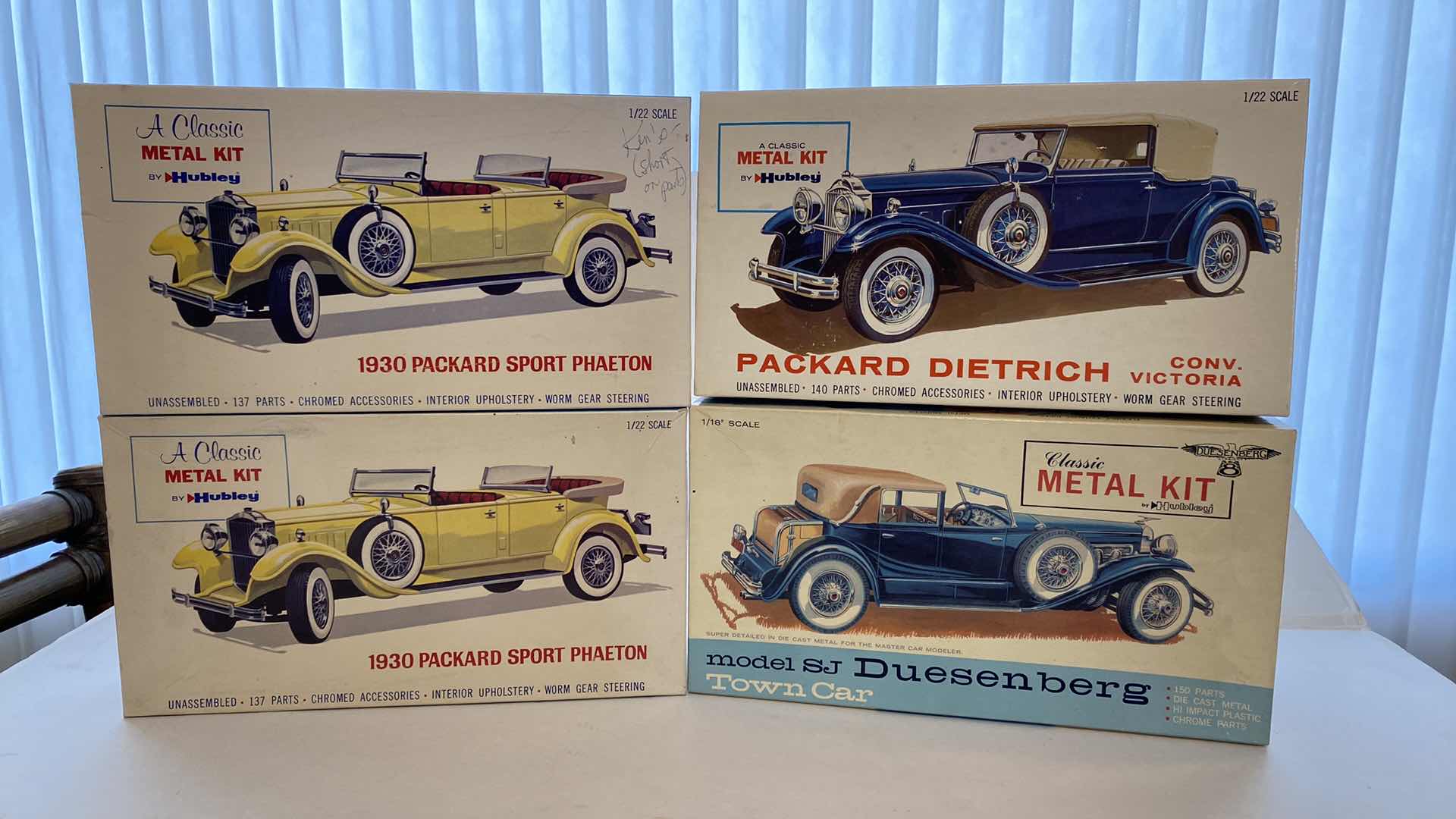 Photo 1 of 4-MODEL CLASSIC CARS METAL KITS