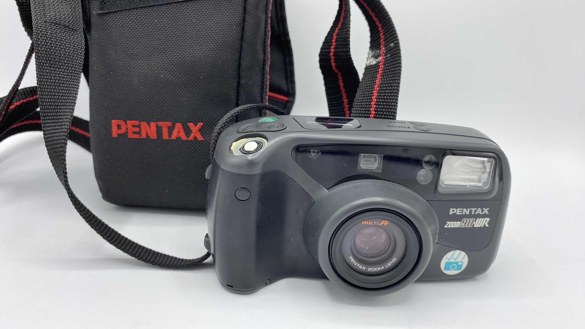 Photo 1 of VINTAGE PENTAX ZOOM 90 WR CAMERA WITH CASE