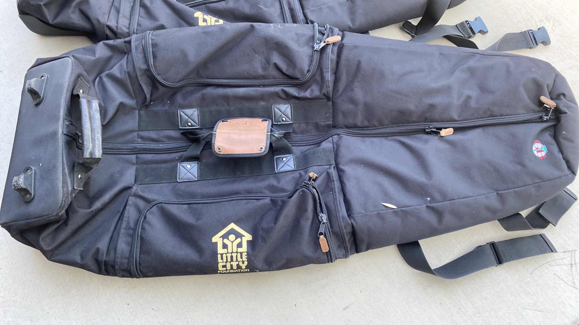 Photo 2 of 2 SPORTS BAGS WITH WHEELS 22” x 4’