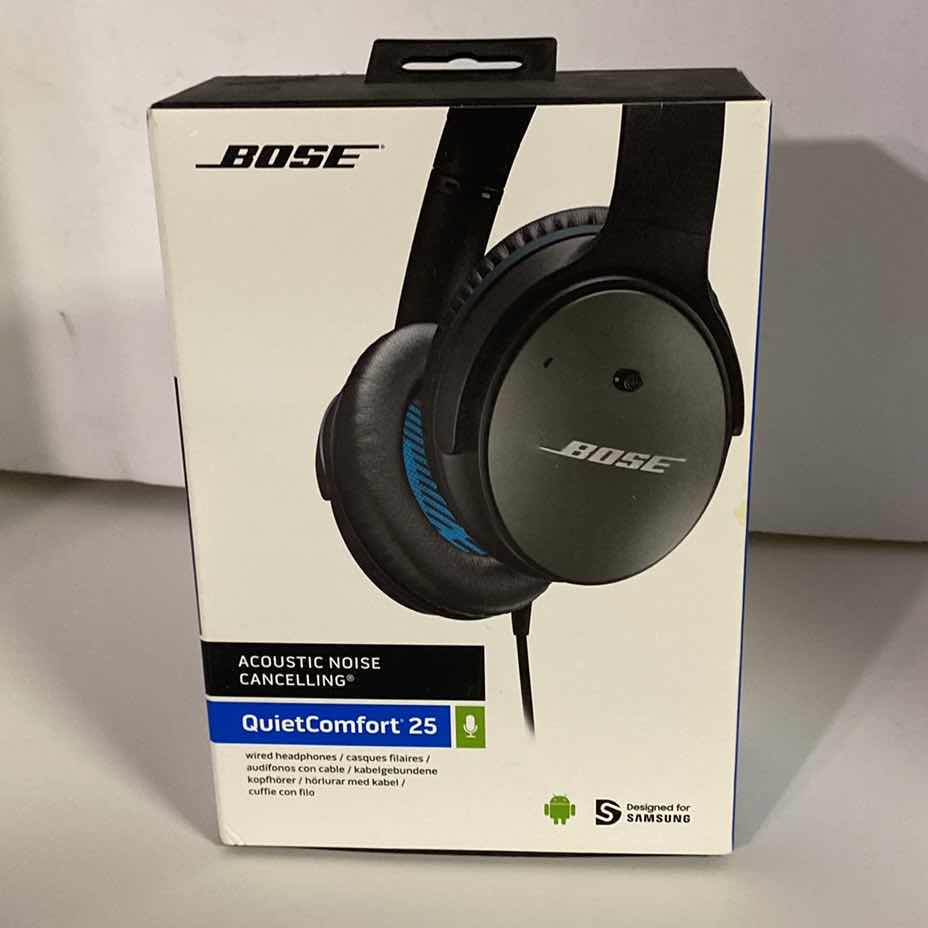 Photo 1 of NEW IN BOX BOSE QUIET COMFORT 25 ACOUSTIC NOISE CANCELLING HEADPHONES
