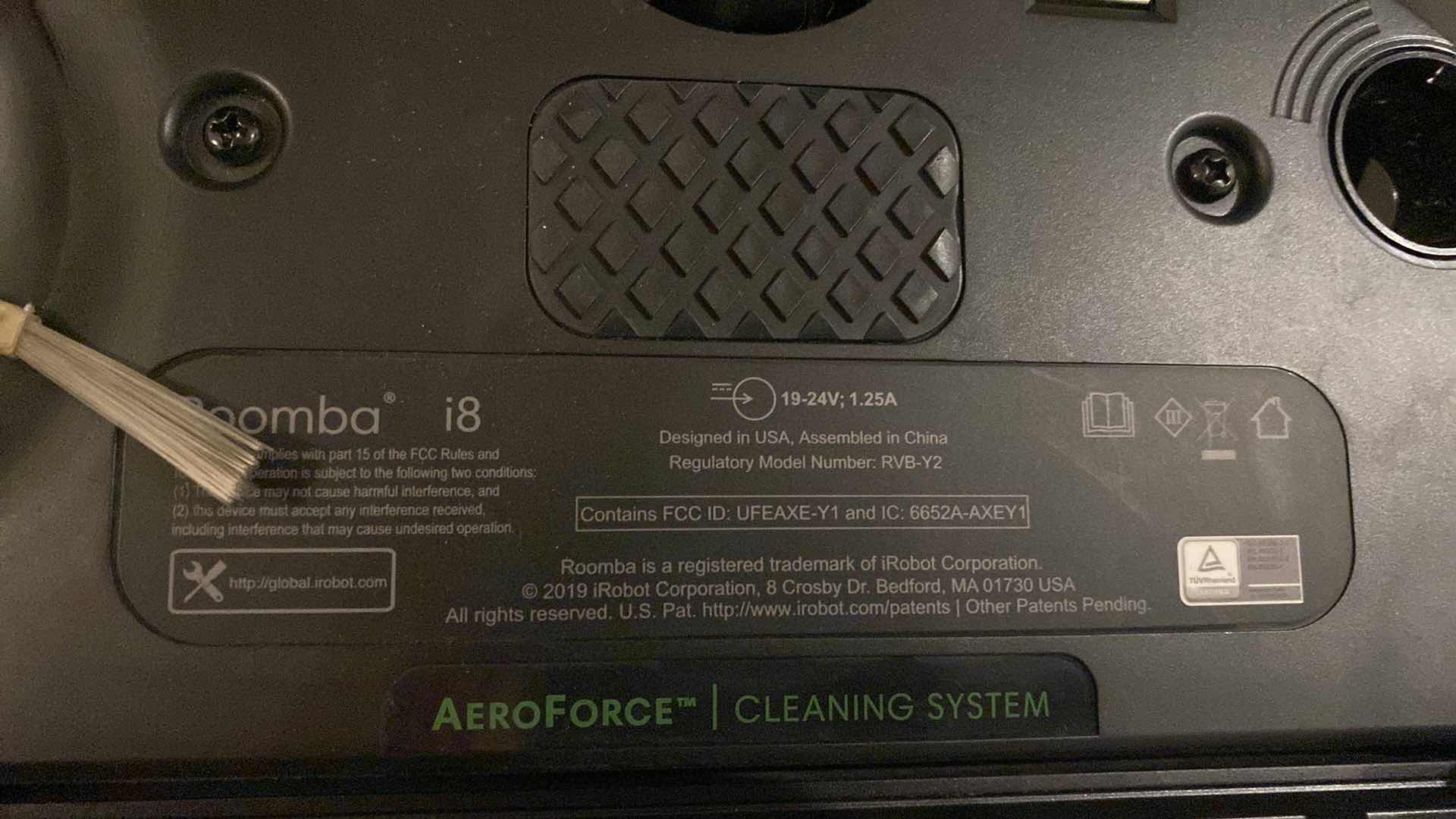 Photo 8 of iROBOT ROOMBA 8 - WITH ACCESSORIES AND MANUAL, USED JUST A FEW TIMES- PURCHASED FROM COSTCO