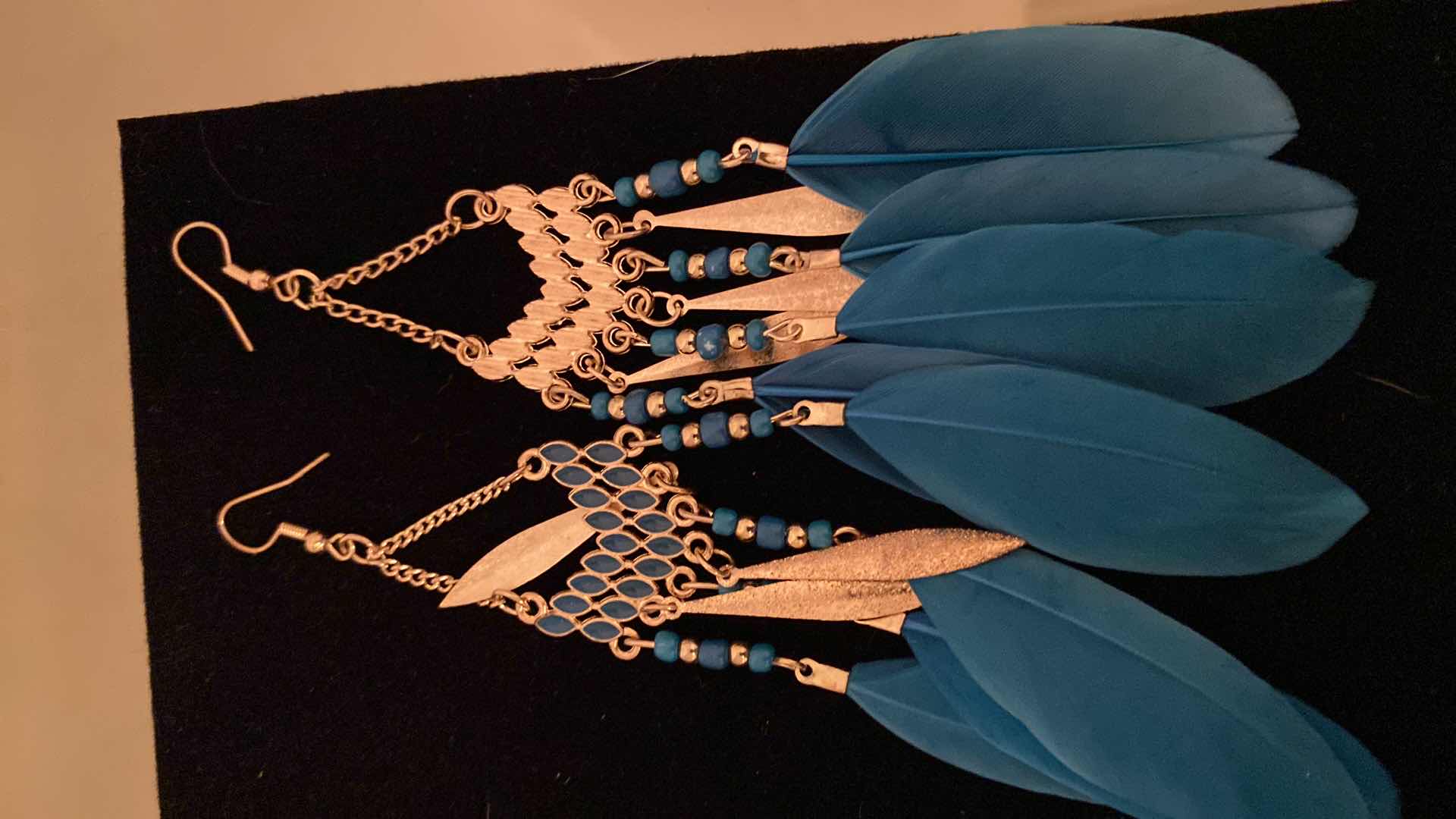 Photo 6 of COSTUME JEWELRY- NON-RETURNABLE FINAL SALE (EARRINGS IN MIDDLE ARE TURQUOISE FROM DILLARDS