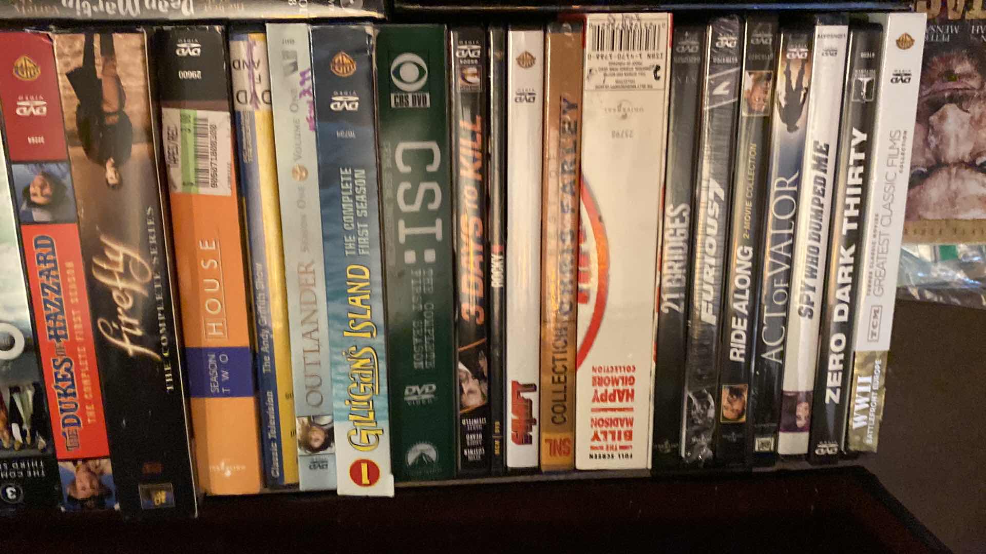 Photo 3 of VINTAGE CASE OF DVD MOVIES AND SHOWS