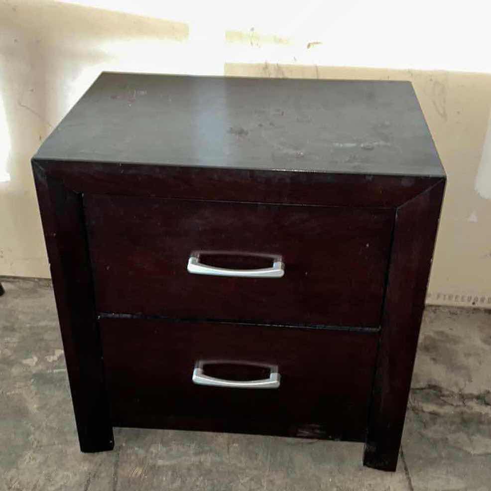 Photo 1 of BLACK NIGHTSTAND 23 3/4” x 16 3/4” x 24 3/4”