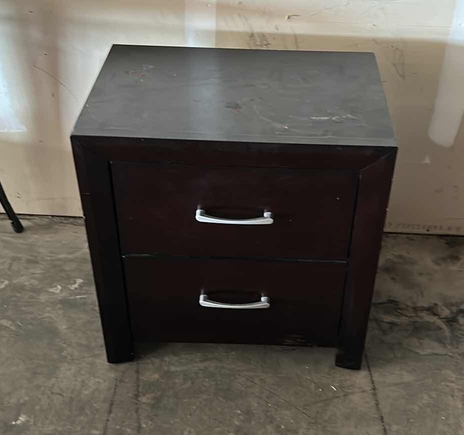 Photo 2 of BLACK NIGHTSTAND 23 3/4” x 16 3/4” x 24 3/4”