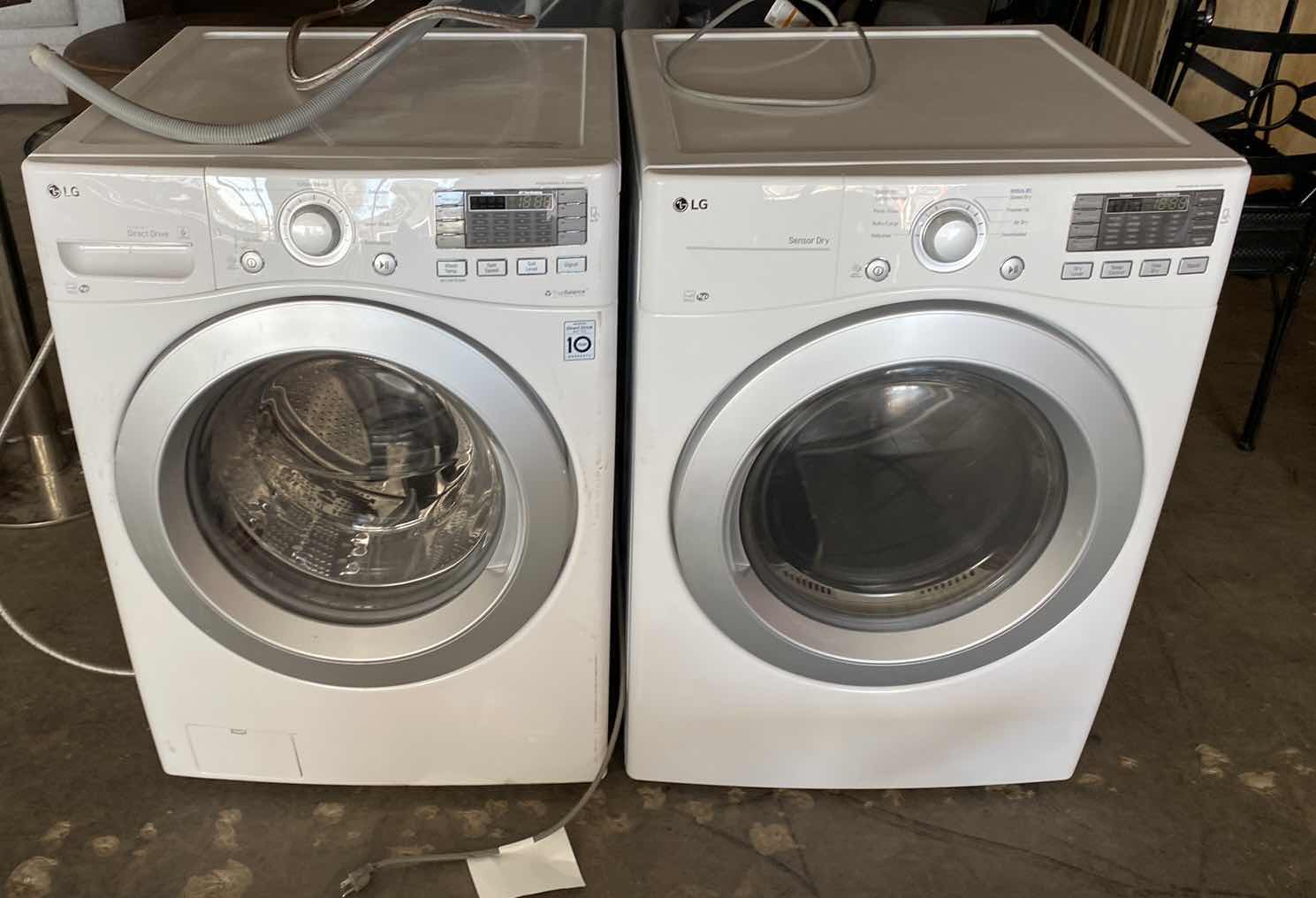 Photo 1 of LG WASHER AND DRYER - NOT TESTED