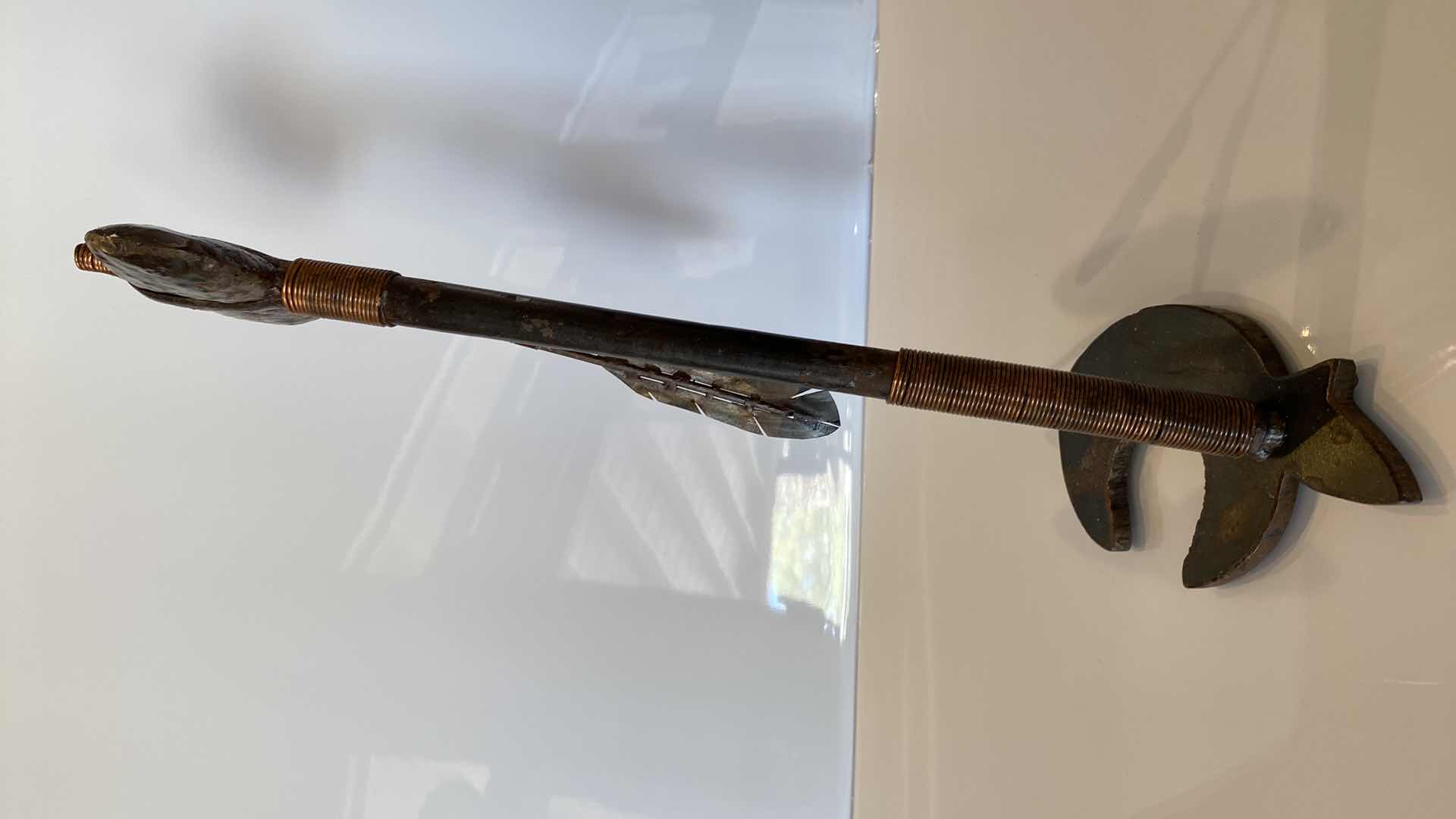 Photo 1 of HANDCRAFTED UNIQUE METAL TOMAHAWK 22”