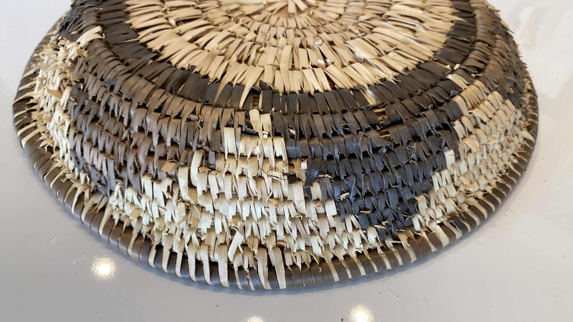 Photo 1 of HANDWOVEN BASKET 12 1/2“