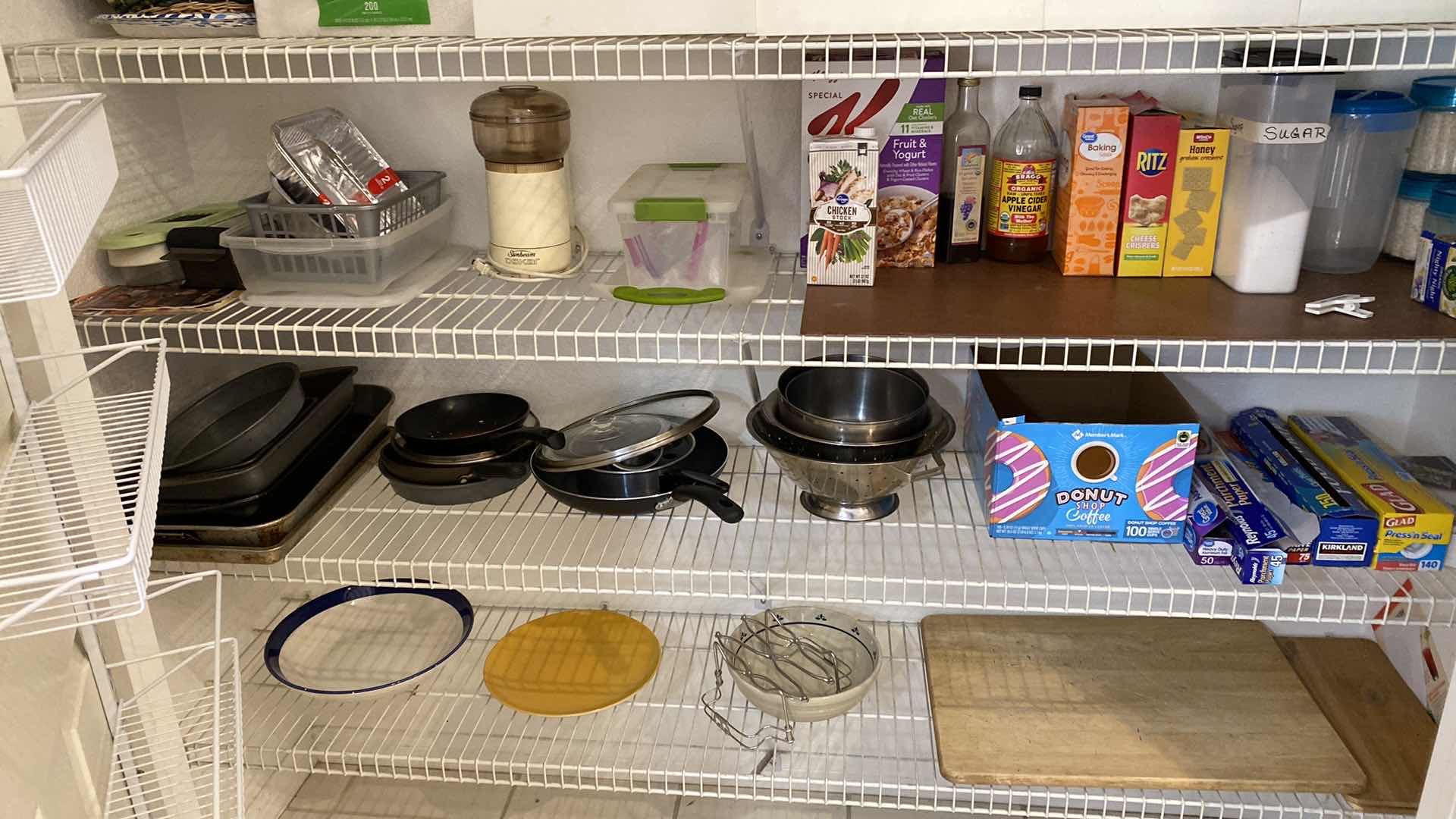 Photo 1 of CONTENTS OF KITCHEN PANTRY