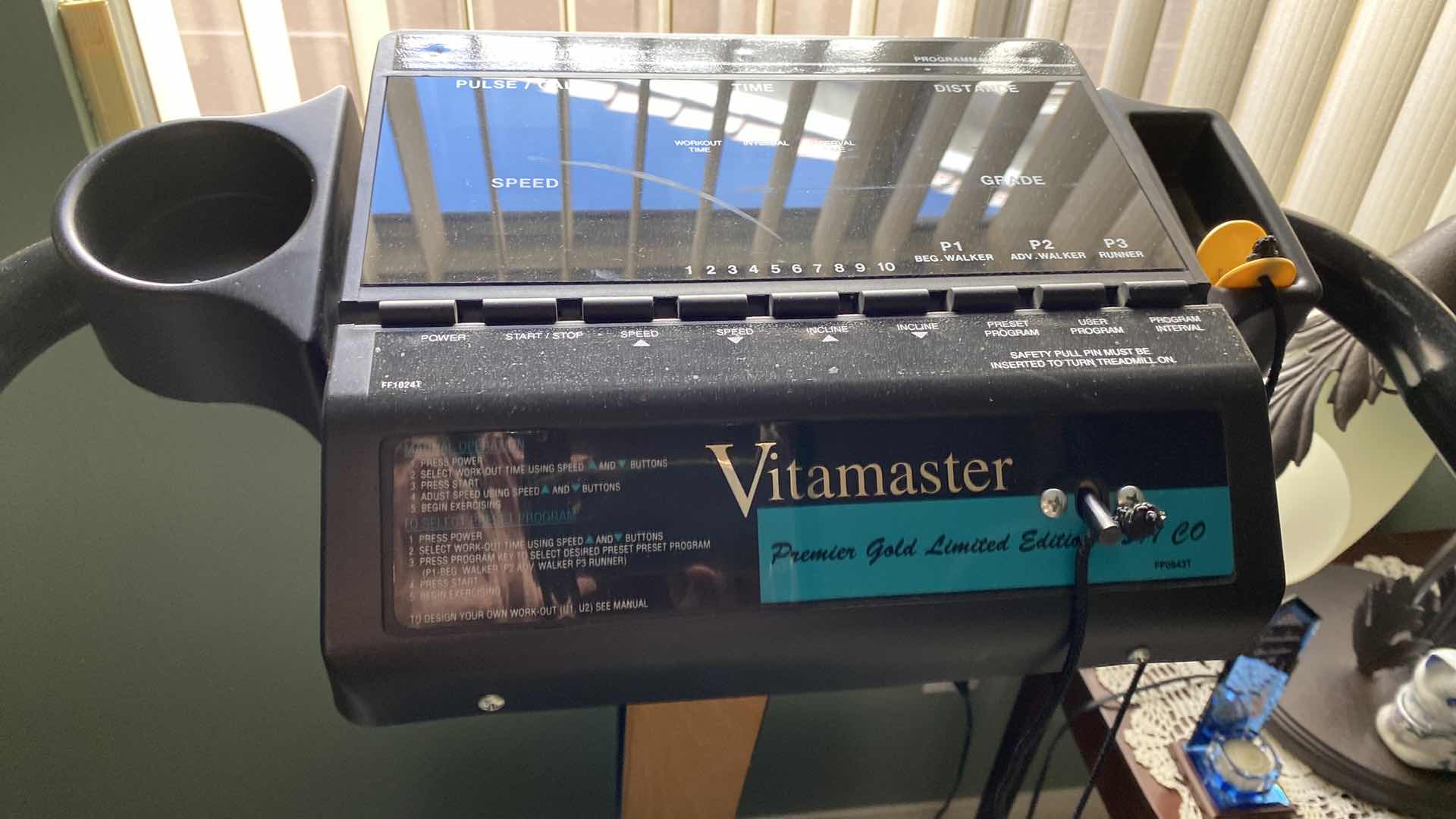Photo 2 of VITAMASTER PREMIER GOLD LIMITED EDITION TREADMILL