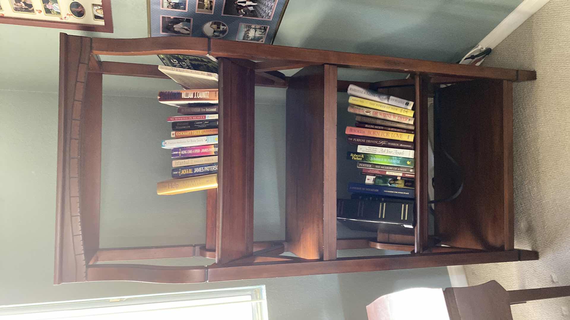 Photo 1 of SOLID WOOD BOOK SHELF 26” x 15” H 60”