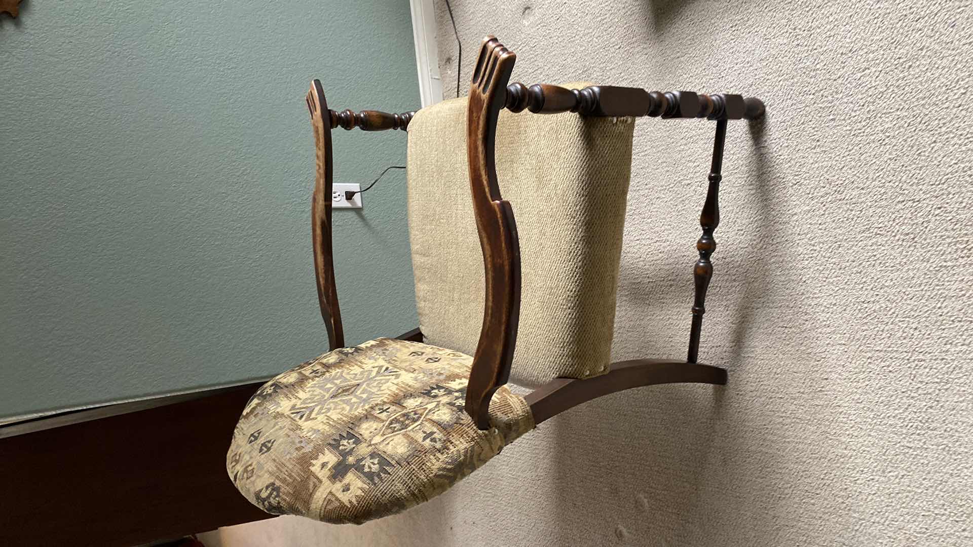 Photo 3 of VINTAGE SOUTHWESTERN STYLE ARM CHAIR 27“ x 25“ H 34”